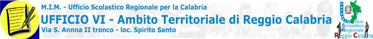 MIM - USR Calabria - Ufficio VI - Ambito Territoriale per la Provincia di Reggio Calabria